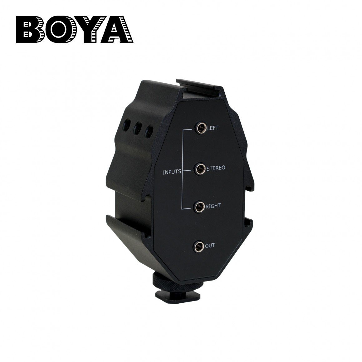 BOYA BY-MP4 3.5mm混音器 音頻轉接器 附手機相機輸出線 TRS TRRS