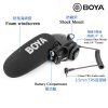 公司貨 BOYA BY-BM3030 專業級相機機頂麥克 超心型指向 電容式麥克風 採訪/錄影/直播 適用相機 電腦 攝影機