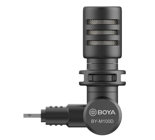 BOYA BY-M100D iOS蘋果設備直插 迷你麥克風 全向性 Lightning設備 直播 錄音 MFi認證